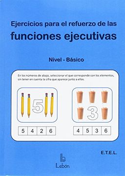 portada Ejercicios Para el Refuerzo de las Funciones Ejecutivas: Nivel Basico (in Spanish)