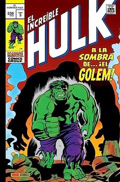 portada El Increible Hulk 3. A la Sombra de el Golem (Marvel Gold) (in Spanish)