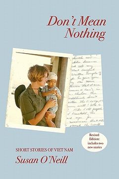 portada don't mean nothing (in English)