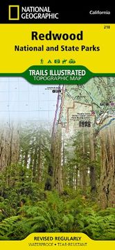 portada national geographic trails illustrated map redwood national park