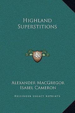 portada highland superstitions (en Inglés)