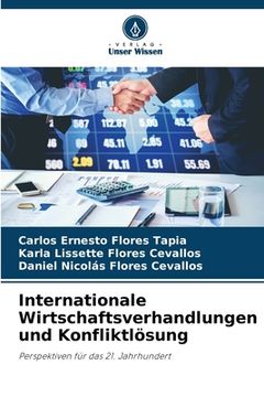 portada Internationale Wirtschaftsverhandlungen und Konfliktlösung (en Alemán)