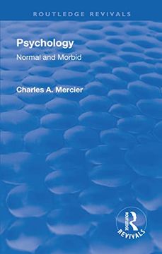 portada Revival: Psychology: Normal and Morbid (1901) (Routledge Revivals) (en Inglés)