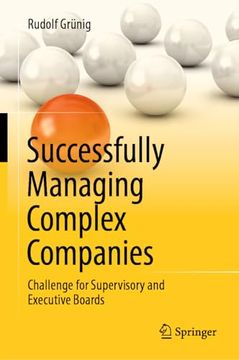 portada Successfully Managing Complex Companies: Challenge for Supervisory and Executive Boards (en Inglés)