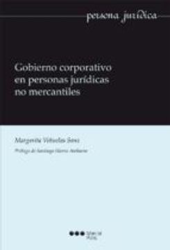 portada Gobierno corporativo en personas jurídicas no mercantiles (Persona jurídica)