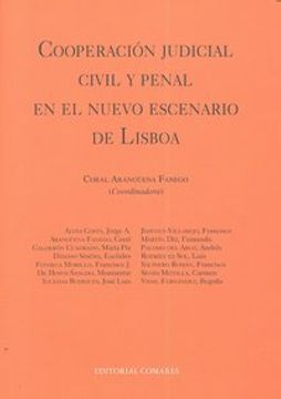 portada Cooperacion judicial civil y penal en el nuevo escenario de Lisboa (Derecho Internacional) (in Spanish)
