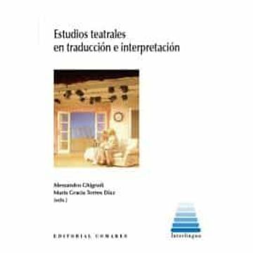 portada Estudioso Teatrales en Traducción e Interpretación