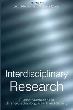 portada interdisciplinary research:  diverse approaches in science,technology, health and society