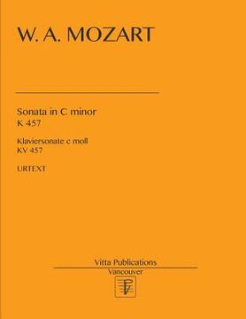 portada Sonata in c minor K 457: Urtext (en Inglés)