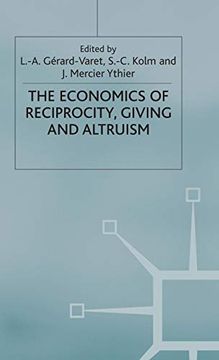 portada Economics of Reciprocity, Giving and Altruism (International Economic Association Series) (in English)