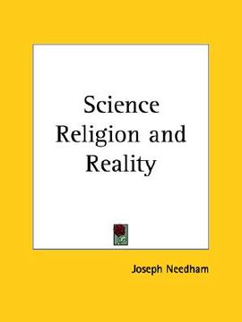 portada science religion and reality (en Inglés)
