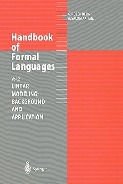 portada handbook of formal languages: volume 2. linear modeling: background and application (en Inglés)