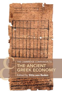 portada The Cambridge Companion to the Ancient Greek Economy (Cambridge Companions to the Ancient World) (en Inglés)