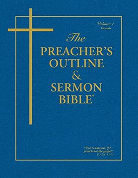 portada The Preacher's Outline & Sermon Bible: Genesis Volume 1 (Preacher's Outline & Sermon Bible-KJV) (in English)