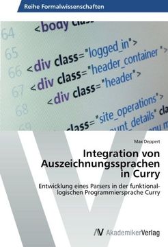 portada Integration Von Auszeichnungssprachen in Curry