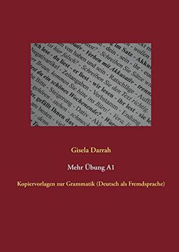 portada Mehr Übung a1: Kopiervorlagen zur Grammatik (Deutsch als Fremdsprache) (en Alemán)