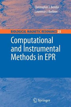 portada computational and instrumental methods in epr (en Inglés)