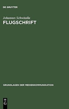 portada Flugschrift (en Alemán)