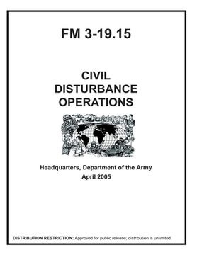 portada Civil Disturbance Operations (en Inglés)