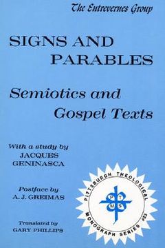 portada signs and parables: semiotics and gospel texts (en Inglés)