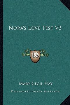 portada nora's love test v2