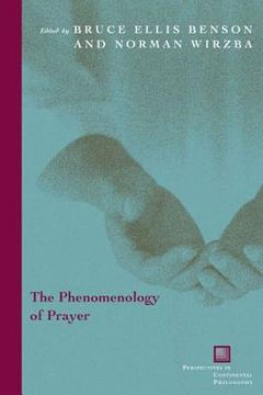portada the phenomenology of prayer (en Inglés)