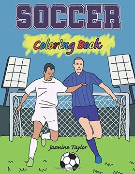 portada Soccer Coloring Book (in English)