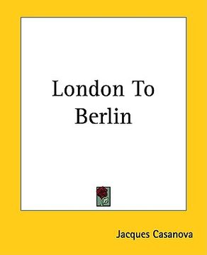 portada london to berlin (en Inglés)