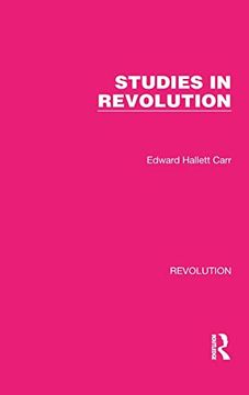 portada Studies in Revolution (en Inglés)
