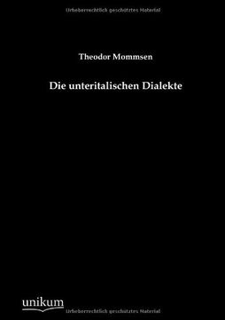 portada Die Unteritalischen Dialekte (German Edition)