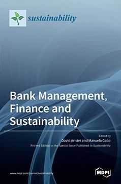 portada Bank Management, Finance and Sustainability (en Inglés)
