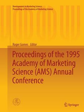 portada Proceedings of the 1995 Academy of Marketing Science (Ams) Annual Conference (en Inglés)