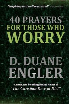 portada 40 Prayers for Those Who Worry (in English)
