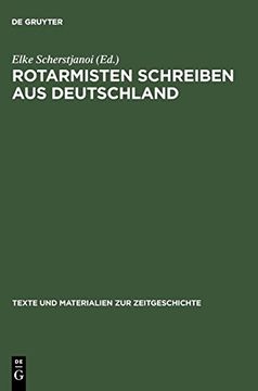 portada Rotarmisten Schreiben aus Deutschland (en Alemán)