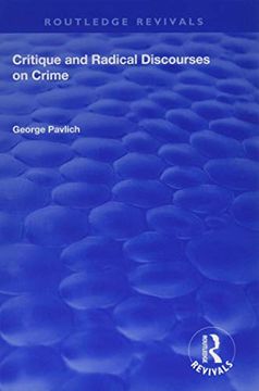 portada Critique and Radical Discourses on Crime