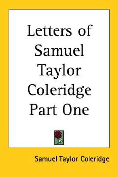portada letters of samuel taylor coleridge part one