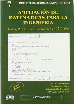 portada Ampliación de Matemáticas Para la Ingeniería: Teoría, Problemas y Tratamiento con Derive