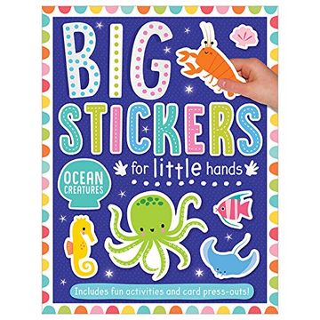 portada Big Stickers for Little Hands Ocean Creatures (in English)