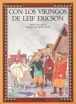 portada Con los Vikingos de Leif Ericsson