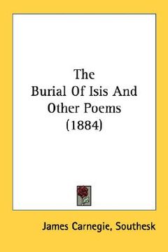portada the burial of isis and other poems (1884)