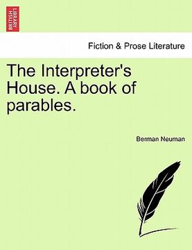 portada the interpreter's house. a book of parables. (en Inglés)