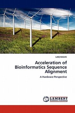 portada acceleration of bioinformatics sequence alignment (en Inglés)