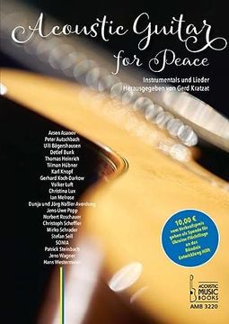 portada Acoustic Guitar for Peace: Instrumentals und Lieder. Herausgegeben von Gerd Kratzat (en Alemán)