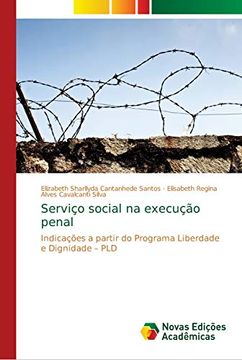 portada Serviço Social na Execução Penal: Indicações a Partir do Programa Liberdade e Dignidade – pld