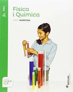 portada Física i química serie investiga 4 ESO saber fer (Paperback) (in Catalá)