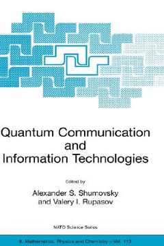 portada quantum communication and information technologies (en Inglés)