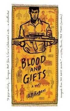 portada blood and gifts: a play (en Inglés)