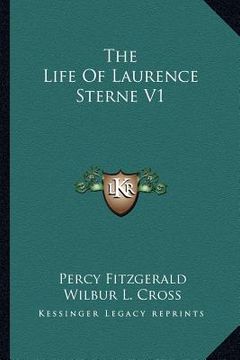 portada the life of laurence sterne v1 (en Inglés)