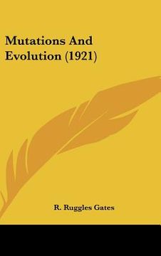 portada mutations and evolution (1921) (en Inglés)