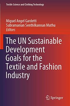 portada The un Sustainable Development Goals for the Textile and Fashion Industry (en Inglés)